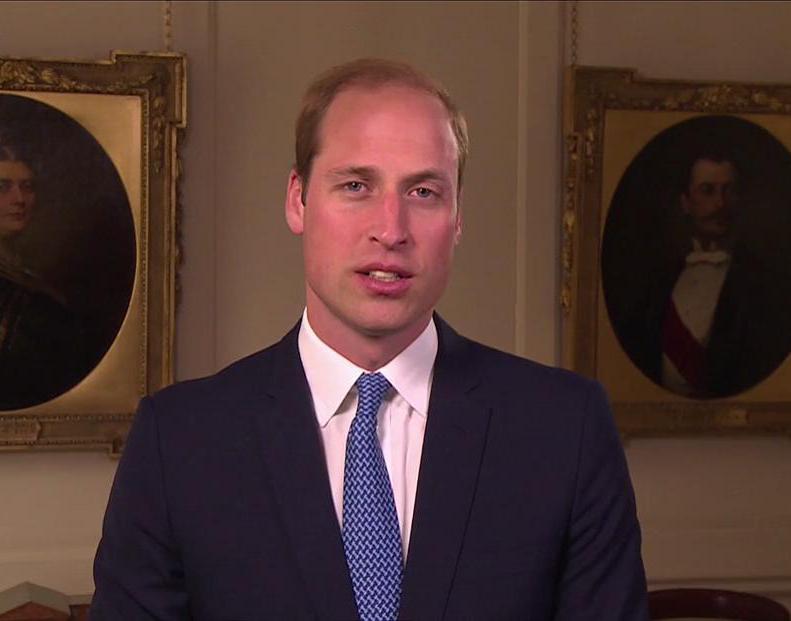 威廉王子新春拜年！