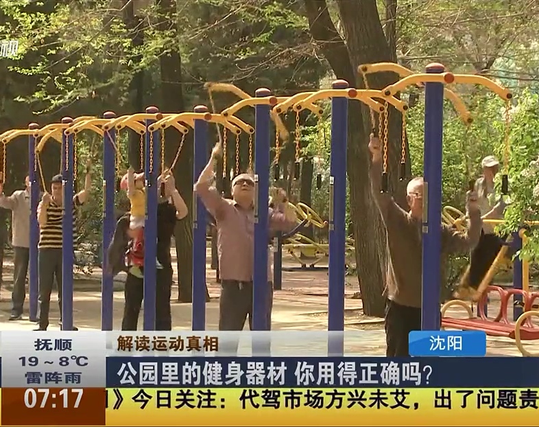 公園里的健身器材 你用得正確嗎？