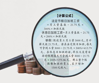 2014年五一加班工資怎么計(jì)算？