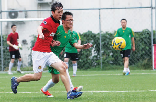 平安保險與農(nóng)大體院的這場比賽，在上半場就失去了懸念