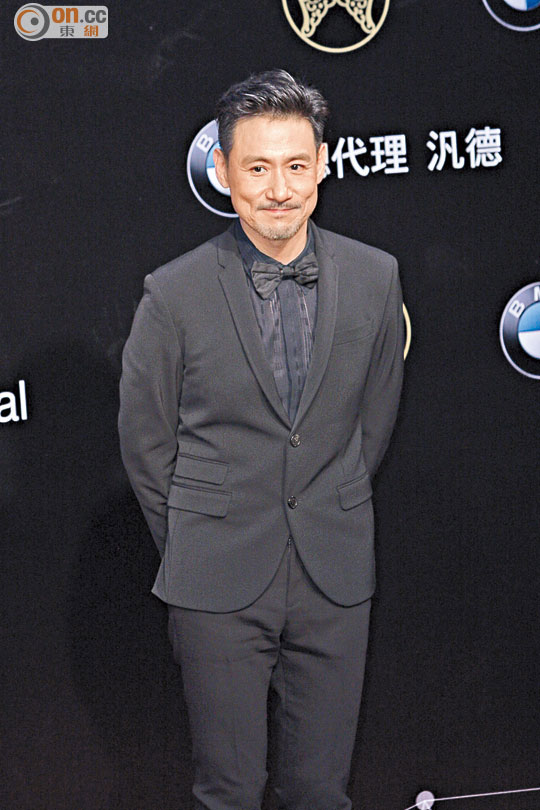 張學(xué)友排除萬難出席金曲獎(jiǎng)。